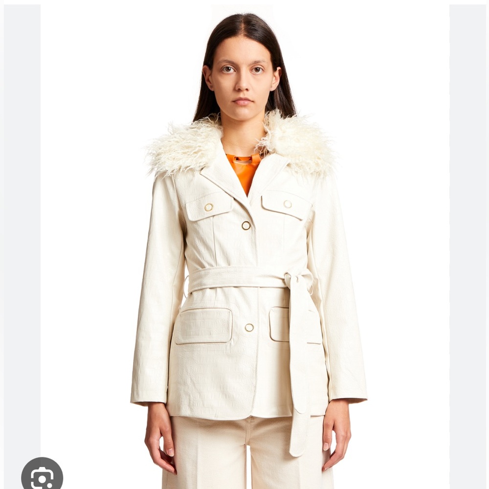 House of Sunny Waiter Blazer with Detachable Collar - Penny Lane Style